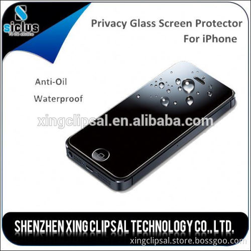 High quality for iphone 5s privacy tempered glass, tempered glass screen protector 0.3mm, privacy tempered glass for iphone 5s